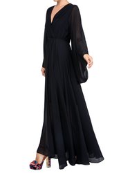 Sunset Maxi Dress - Black