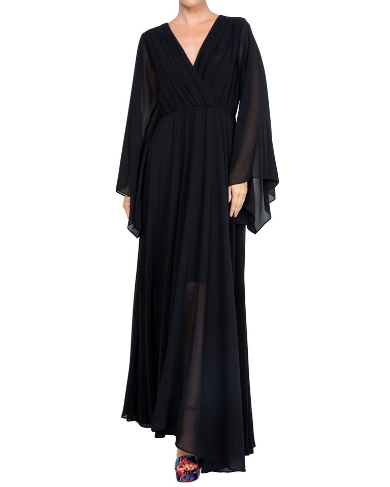 Sunset Maxi Dress - Black