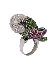 Tropical Parrot Ring