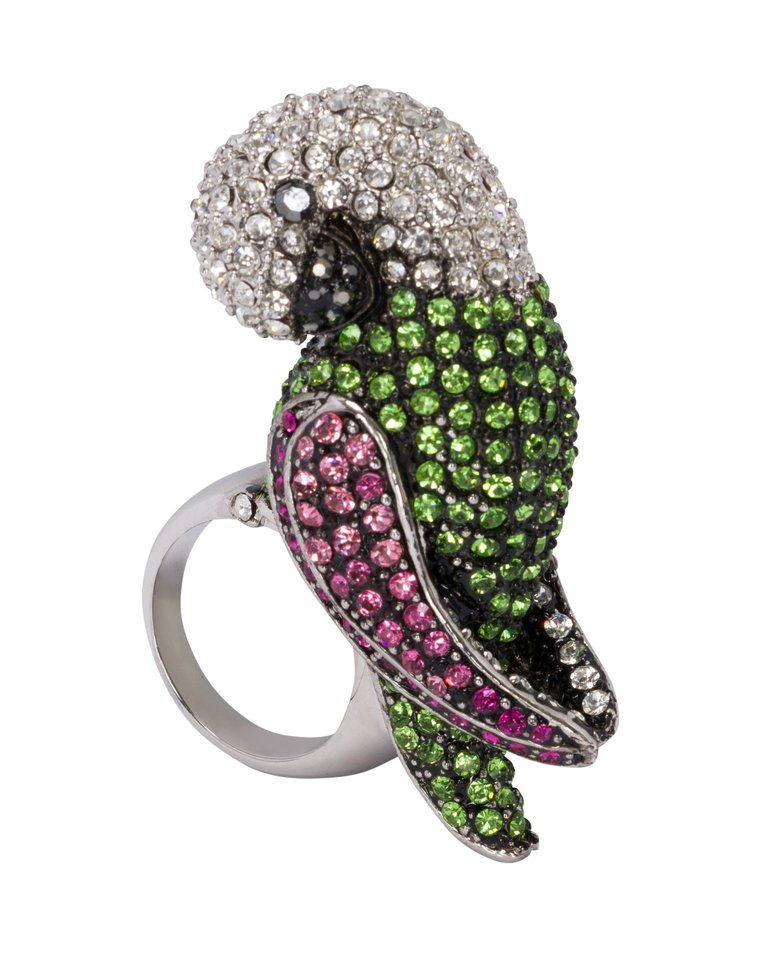 Tropical Parrot Ring