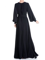Venus Maxi Dress - Black