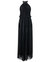 Wild Orchid Pleat Jumpsuit - Black