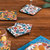 Boho Country Wooden Coasters - Set Of 6