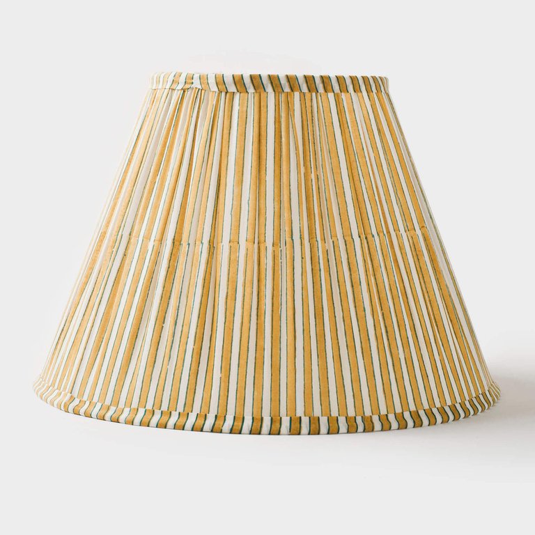 Candystripe Pleated Lamp Shade
