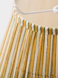 Candystripe Pleated Lamp Shade
