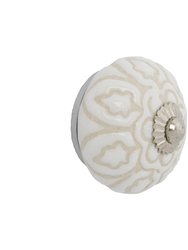 Chambal Gardens Sweet Pea Ceramic Knob Set