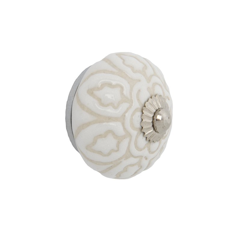 Chambal Gardens Sweet Pea Ceramic Knob Set