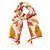 Flight Silk Feather Scarves - Orange