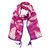 Flight Silk Feather Scarves - Pink