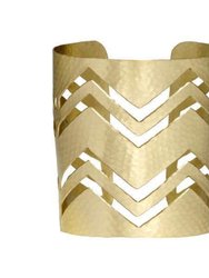 Glow Cuff - Brass