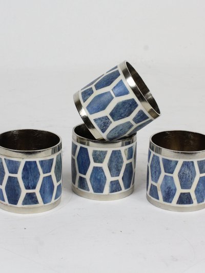 Mela Artisans Gramercy Napkin Ring Set product