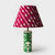 Green Floral Vines Table Lamp