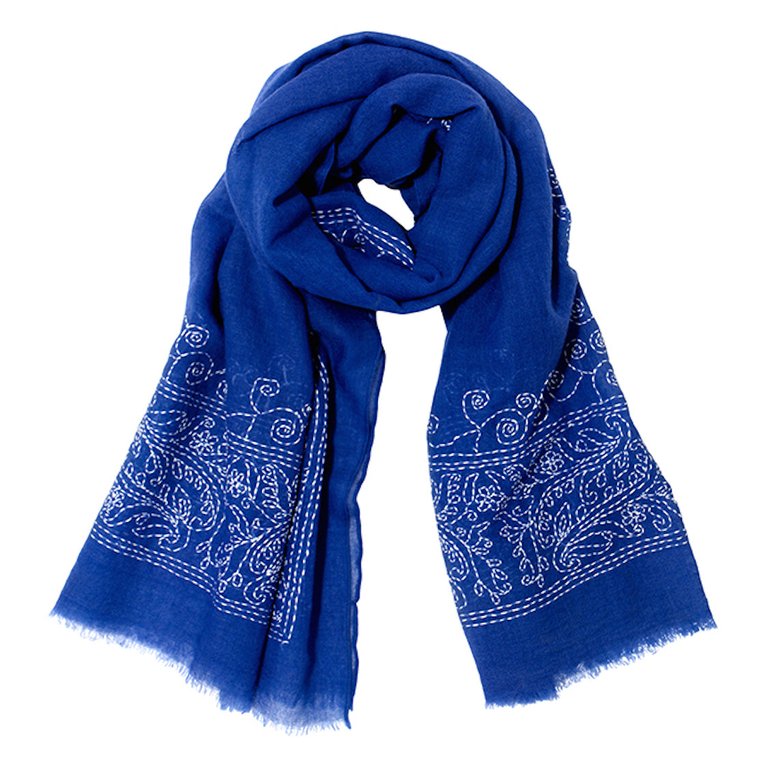 Iris Scarf - Blue