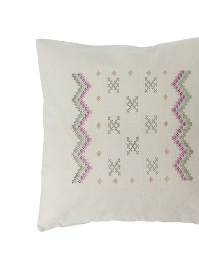 Mela Artisans Native Narrative Criss-Cross Woven Pillow product