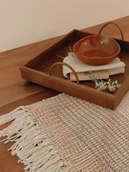 Native Narrative Knotted Throw