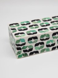 Serif Boxes - Green and Black