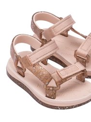 Gllitter Pink Sandal - Pink