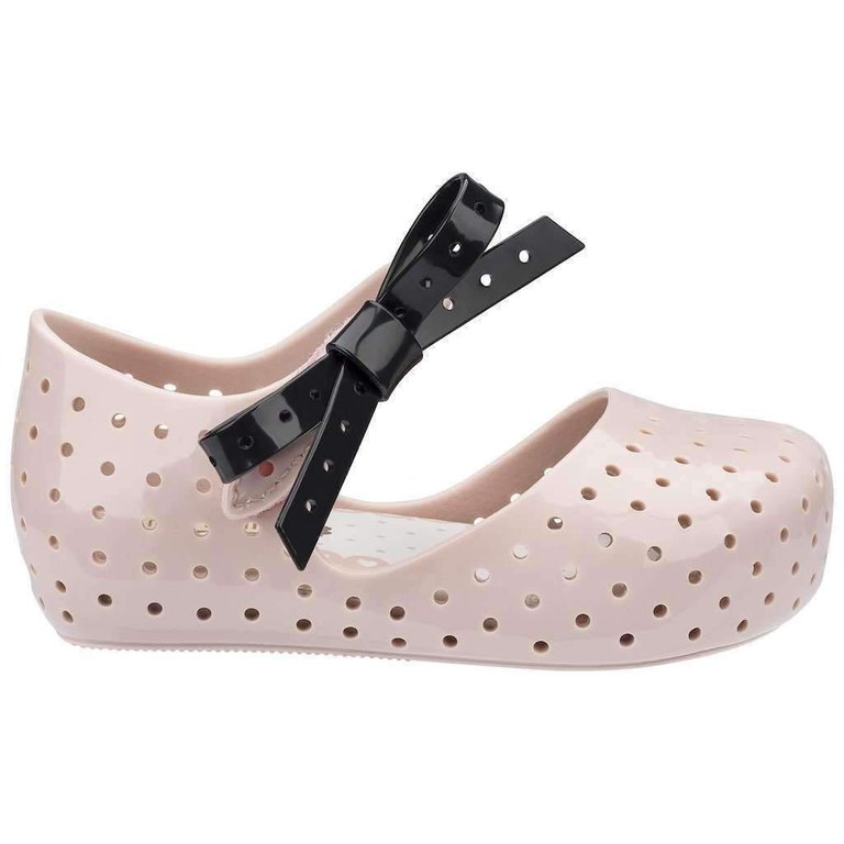 Mini Melissa Beige Mini Furadinha X