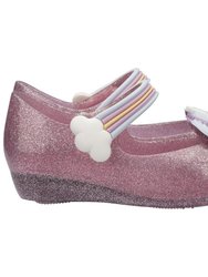 Mini Melissa Pink Sparkling Ultragirl Unicorn