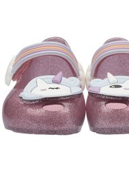 Mini Melissa Pink Sparkling Ultragirl Unicorn