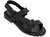 Women's Connected Sandal In Black - Black