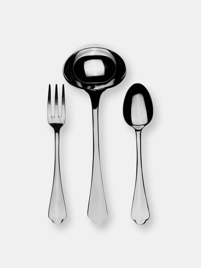 Mepra 3 Pcs Serving Set (Fork Spoon and Ladle) DOLCE VITA product