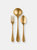 3 Pcs Serving Set (Fork Spoon and Ladle) VINTAGE ORO