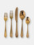 5 pcs Place Setting Coccodrillo Bronzo