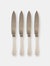 American Steak Knife Set Of 4 Ice Champagne