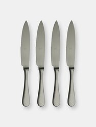 American Steak Knife Set Of 4 Ice Oro Nero