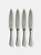 American Steak Knife Set Of 4 Ice Oro Nero