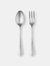 Serving Set (Fork and Spoon) DOLCE VITA PEWTER - Stainless Steel