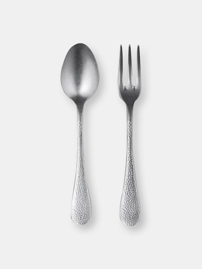 Serving Set (Fork and Spoon) EPOQUE PEWTER