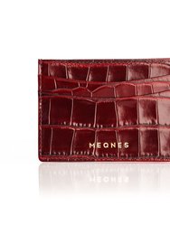 Jazzy Burgundy Card Holder - Jazzy Burgundy