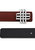 Reversible Signature Belt 32 mm - Brown & Black | Silver Buckle