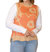 Floral Sweater Vest - Coral Apricot