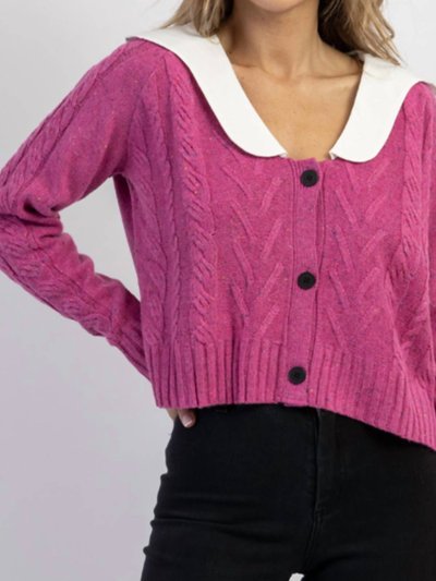 &merci Harper Scalloped Collar Sweater product