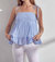 Textured Cami - Baby Blue