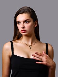 Angel Wing Choker Necklace