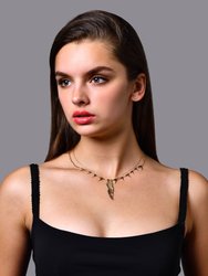 Angel Wing Choker Necklace