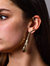 Snake Single Ear Earring With Forward Helix Ear Cuff