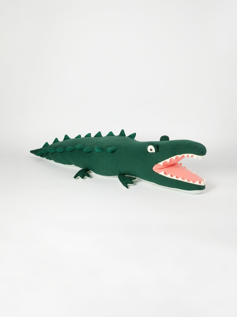 Organic Cotton Jeremy Crocodile Toy - Green