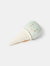 Organic Cotton Mint Ice Cream Baby Rattle