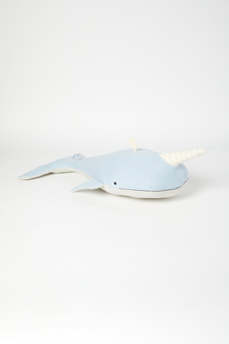 Organic Cotton Otto Narwhal Toy