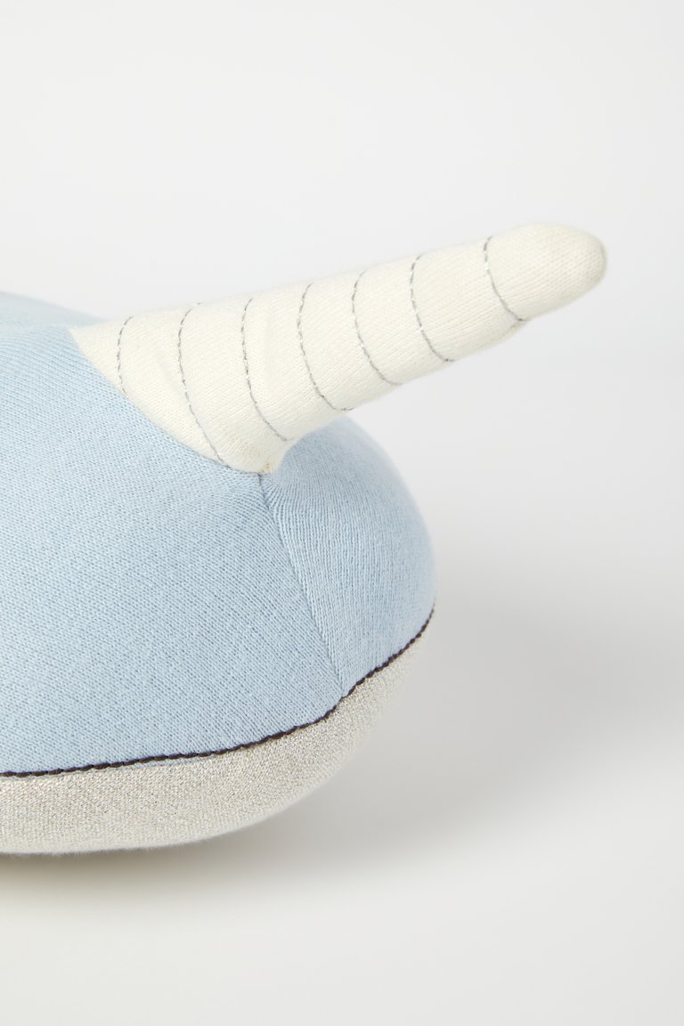 Organic Cotton Otto Narwhal Toy