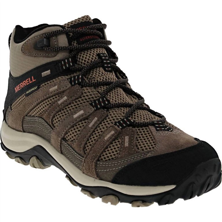 Men's Alverstone 2 Mid Waterproof Hiking Boots In Boulder/brindle