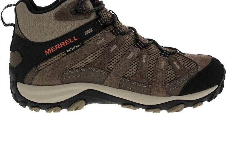 Men's Alverstone 2 Mid Waterproof Hiking Boots In Boulder/brindle - Boulder/brindle