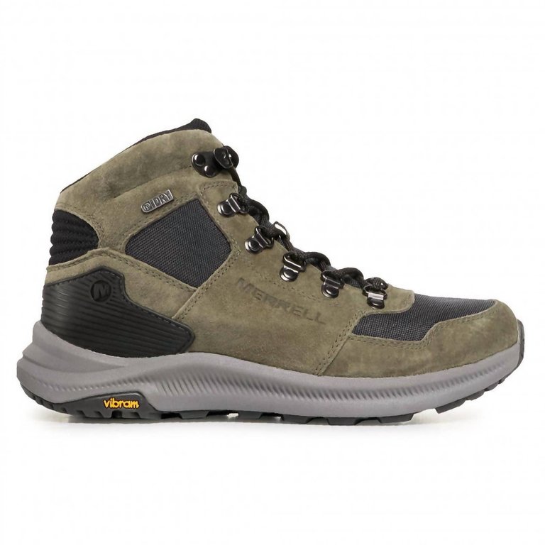 Men's Ontario 85 Mid Waterproof Shoes - Medium In Olive - Olive