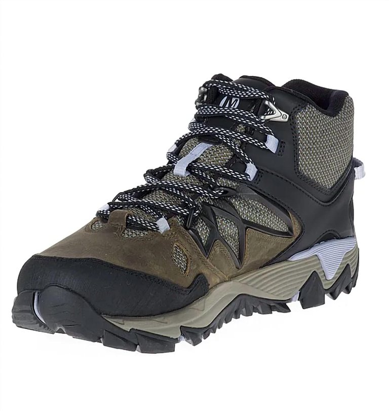 Women's All Out Blaze 2 Mid Wp Shoes - Medium In Dark Olive