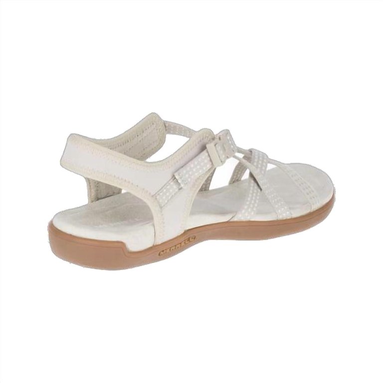 Women's District Muri Lattice Sandal In Silver Lining